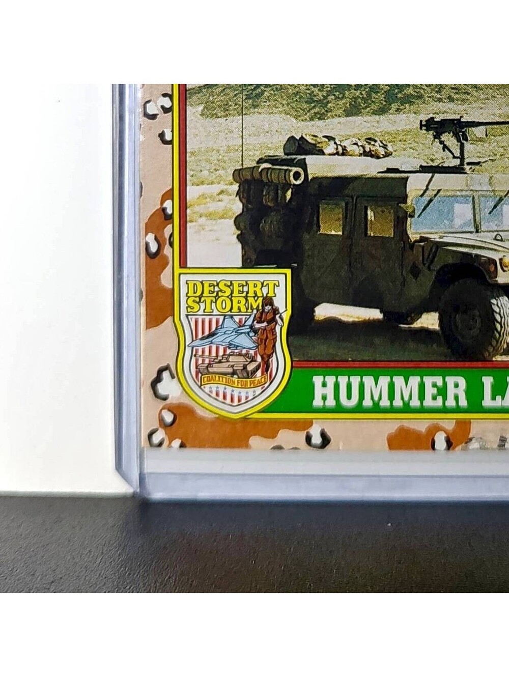 HMMWV (Hummer) 1991 Topps Desert Storm #44 Card - Picture 5 of 10